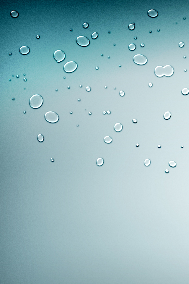 Iphone water drop wallpaper