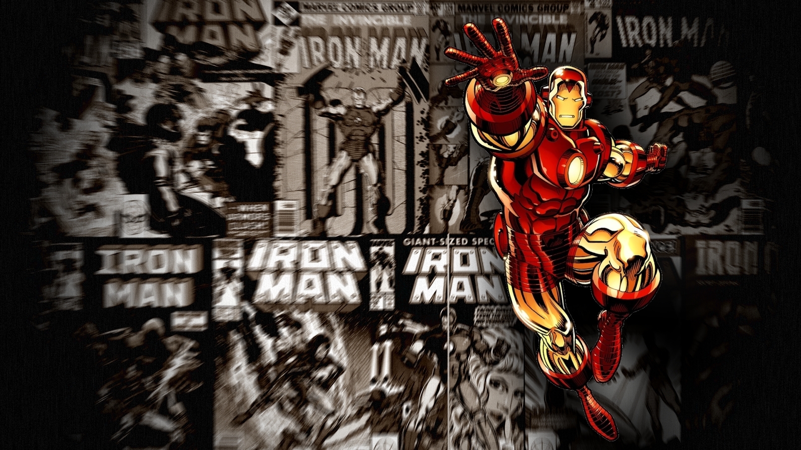 Iron man comic wallpaper