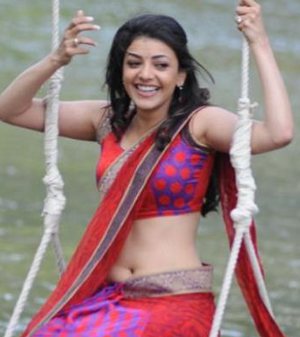 Kajal Agarwal Saree Hot Pictures | New Movie Posters