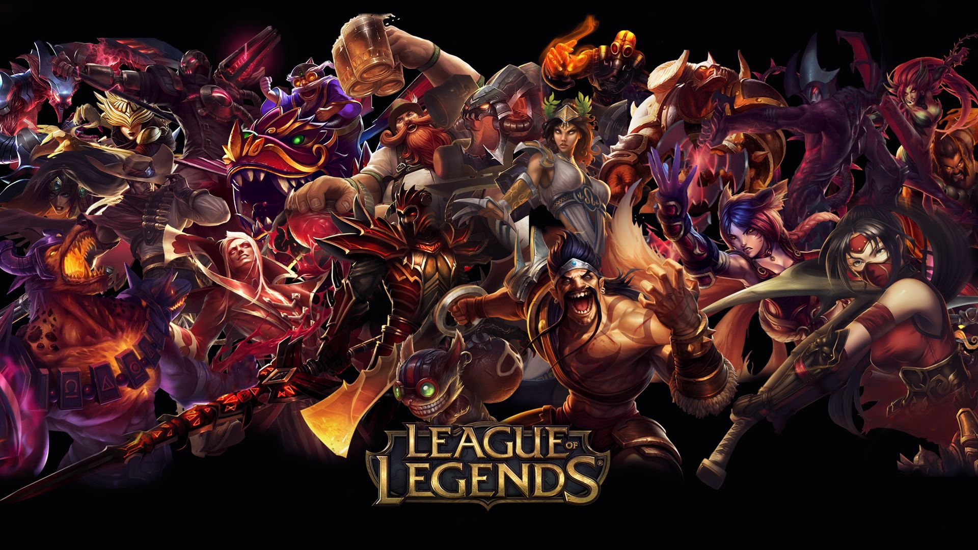 League of legends champions wallpaper