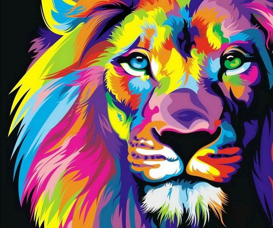 lion art wallpaper #1