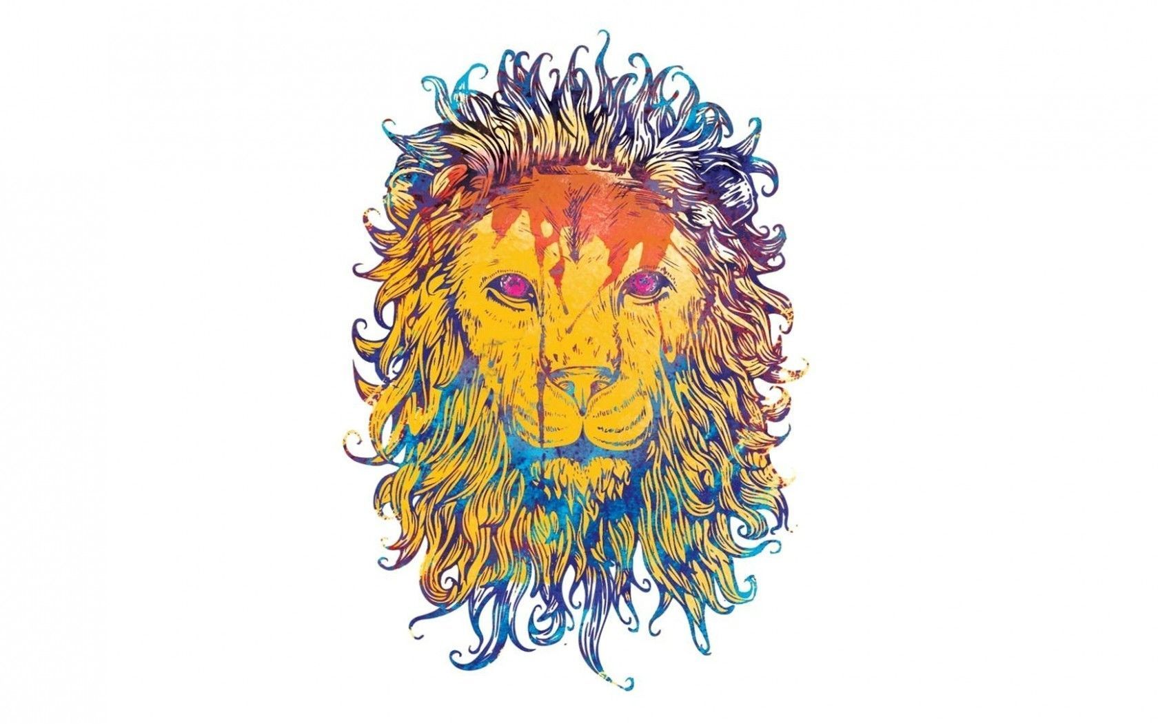 lion art wallpaper #12
