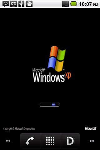 Windows XP Boot Screen Live Wallpaper - Android Informer  Windows