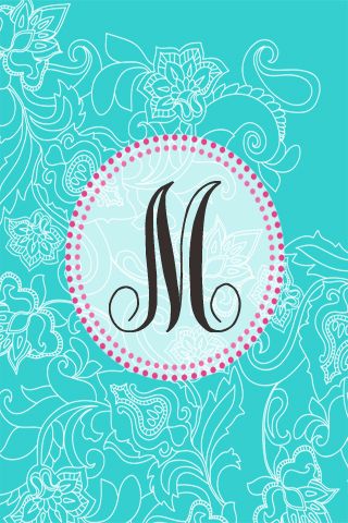 M monogram wallpaper