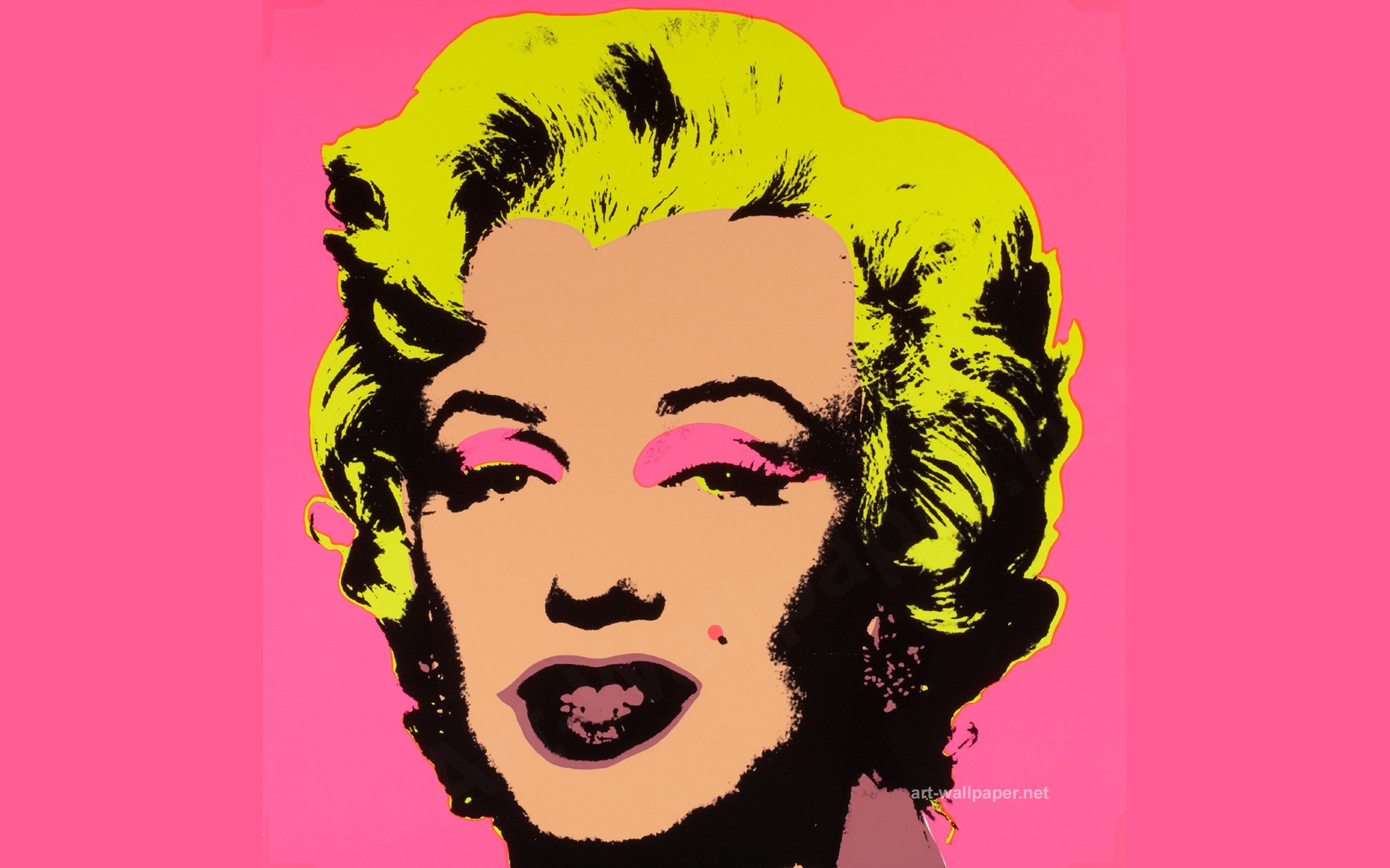 Marilyn monroe pop art wallpaper