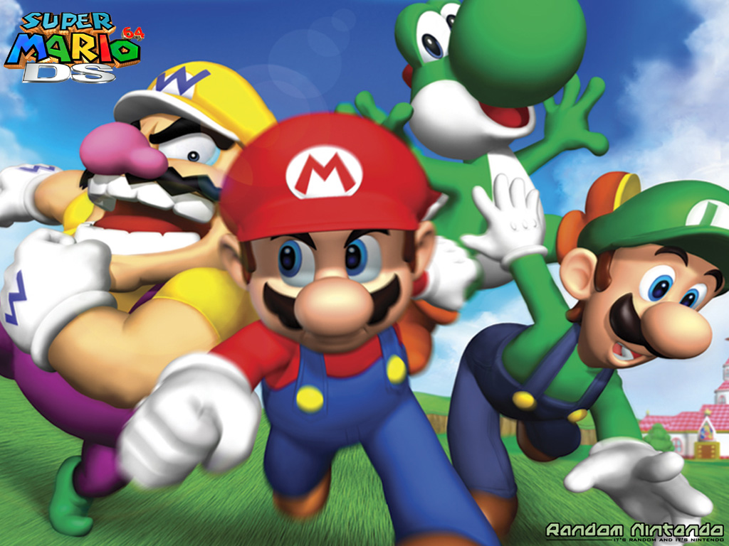 Mario 64 wallpaper