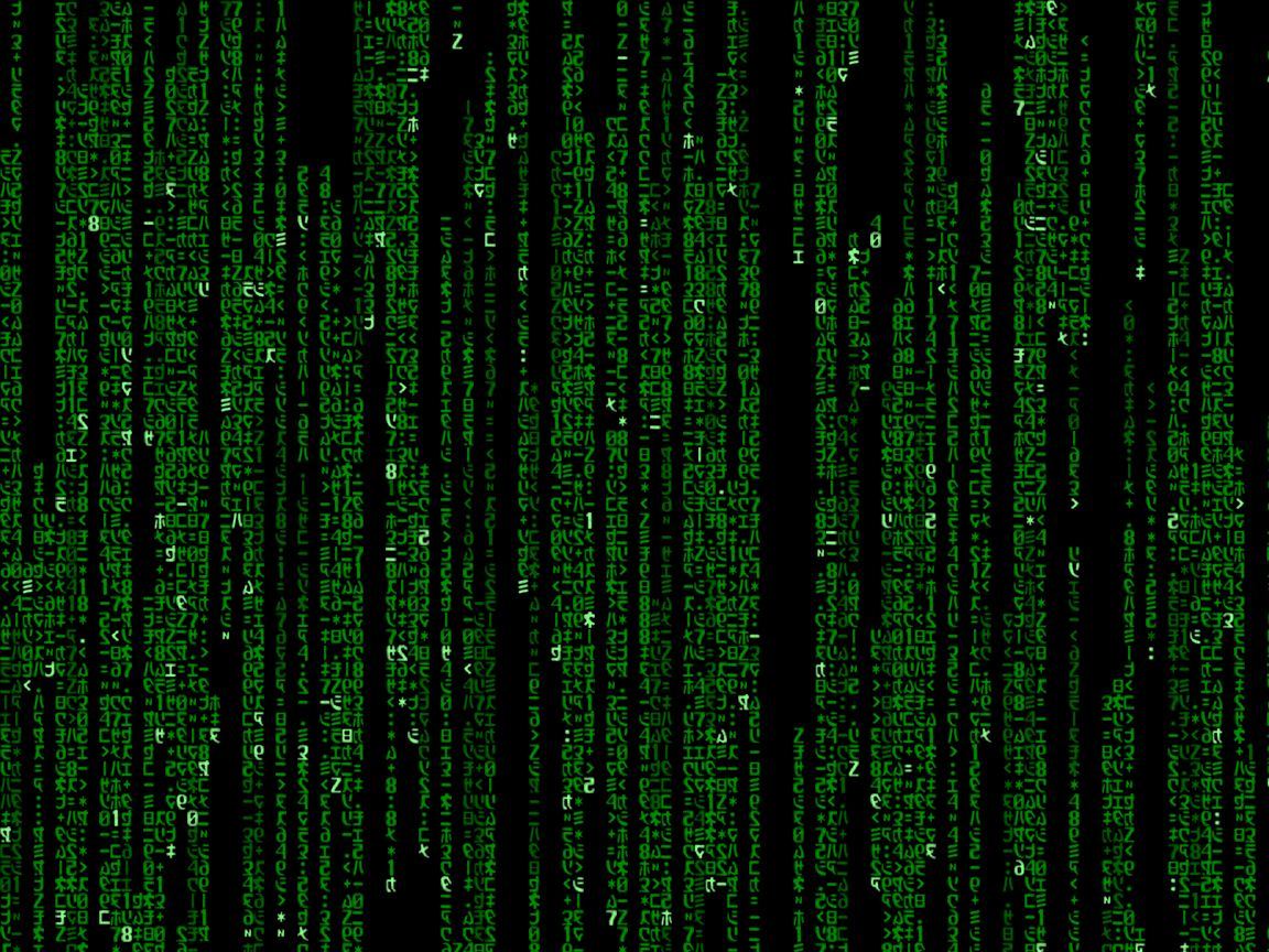 Matrix code wallpaper