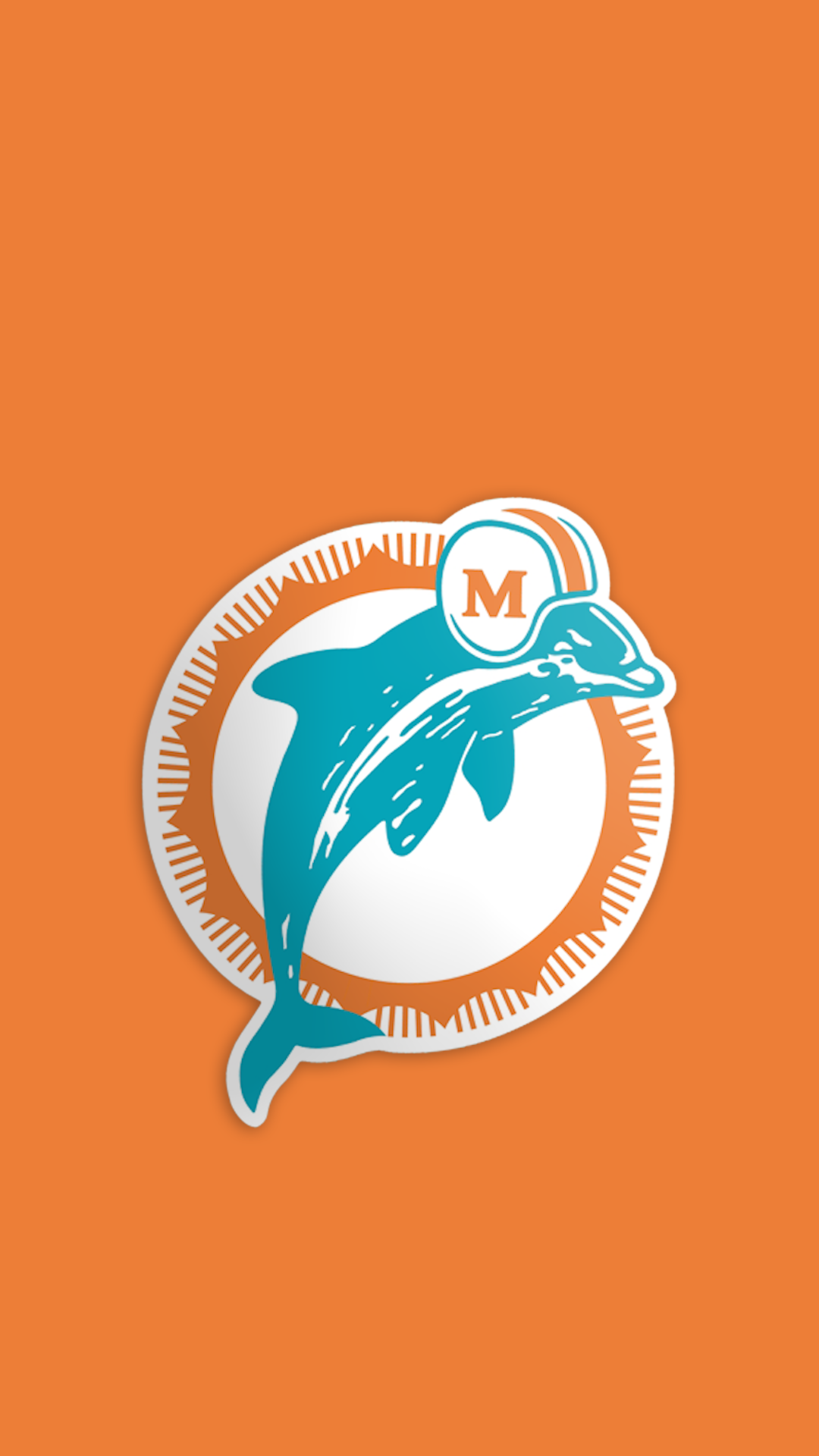 Miami dolphins iphone wallpaper