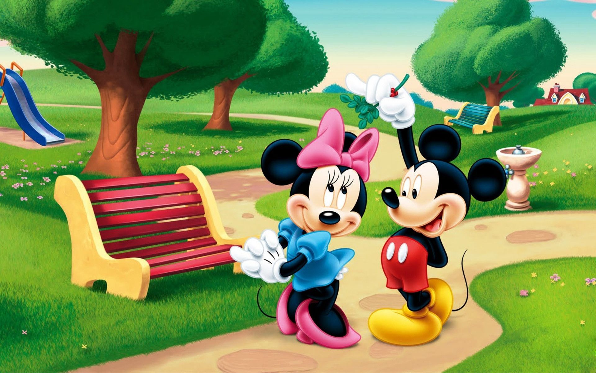 mickey mouse and minnie mouse wallpaper #21