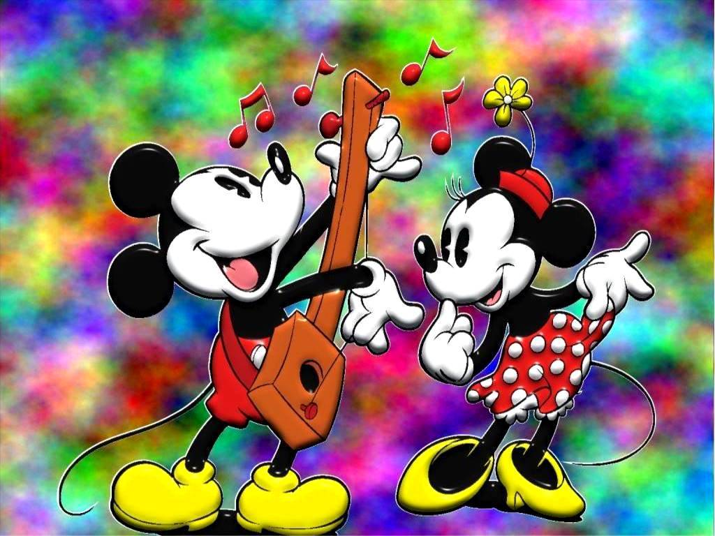 mickey mouse and minnie mouse wallpaper #14