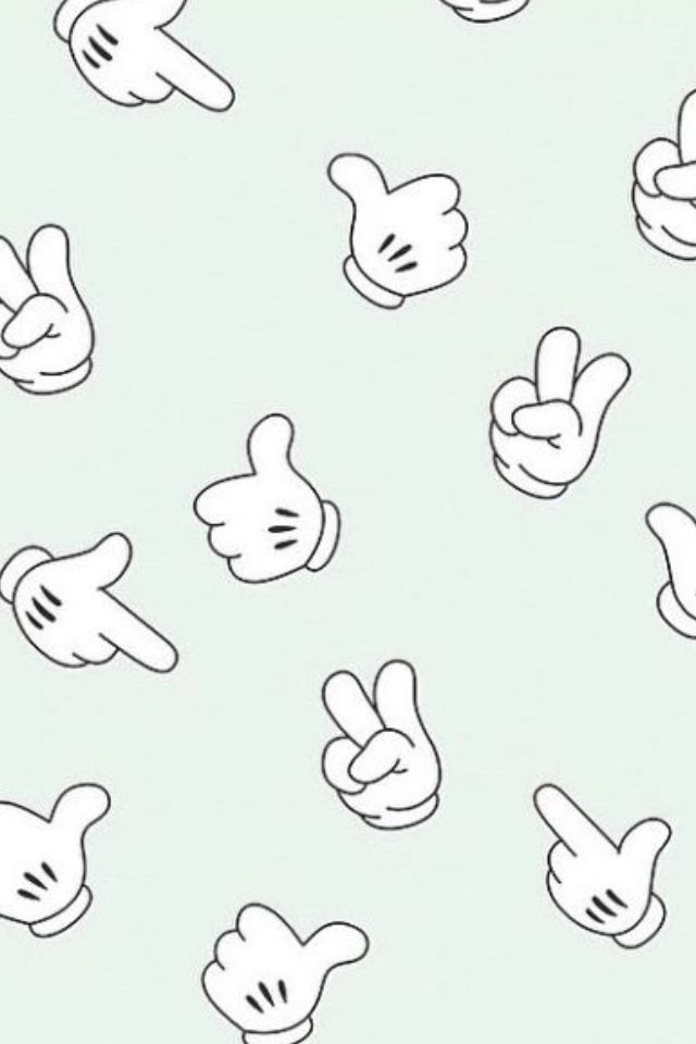 mickey mouse hands wallpaper #2