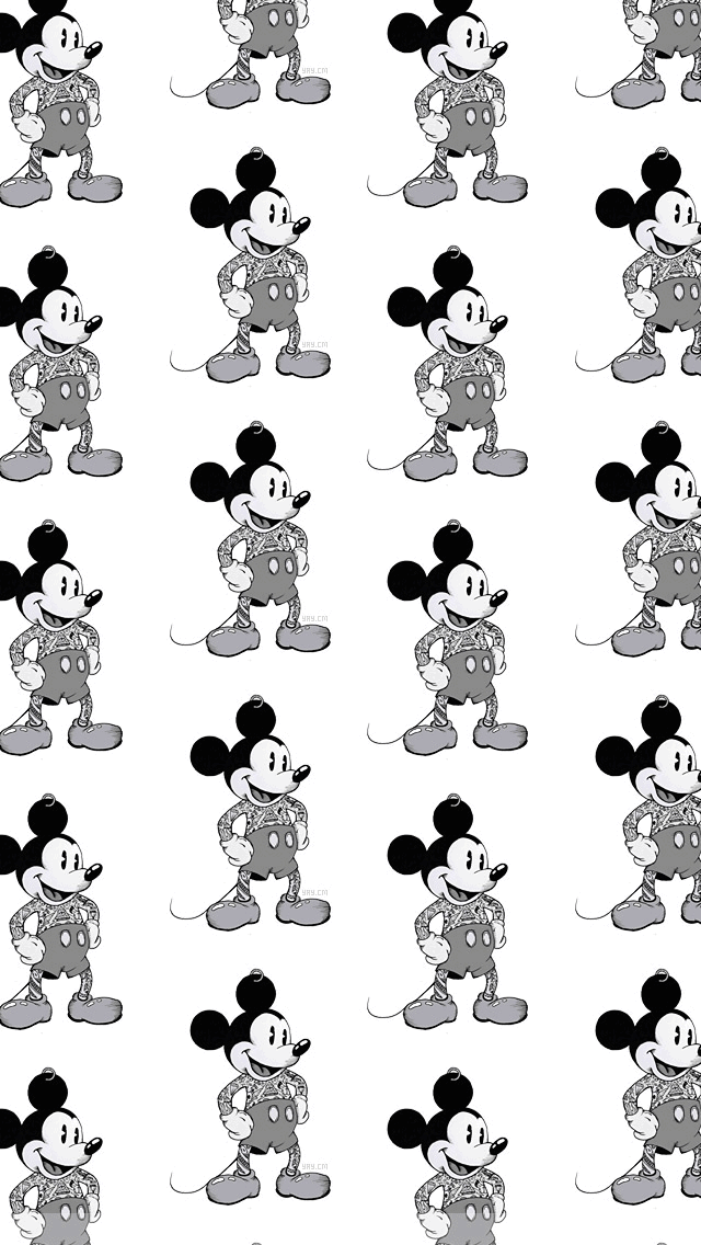 mickey mouse wallpaper black and white #23