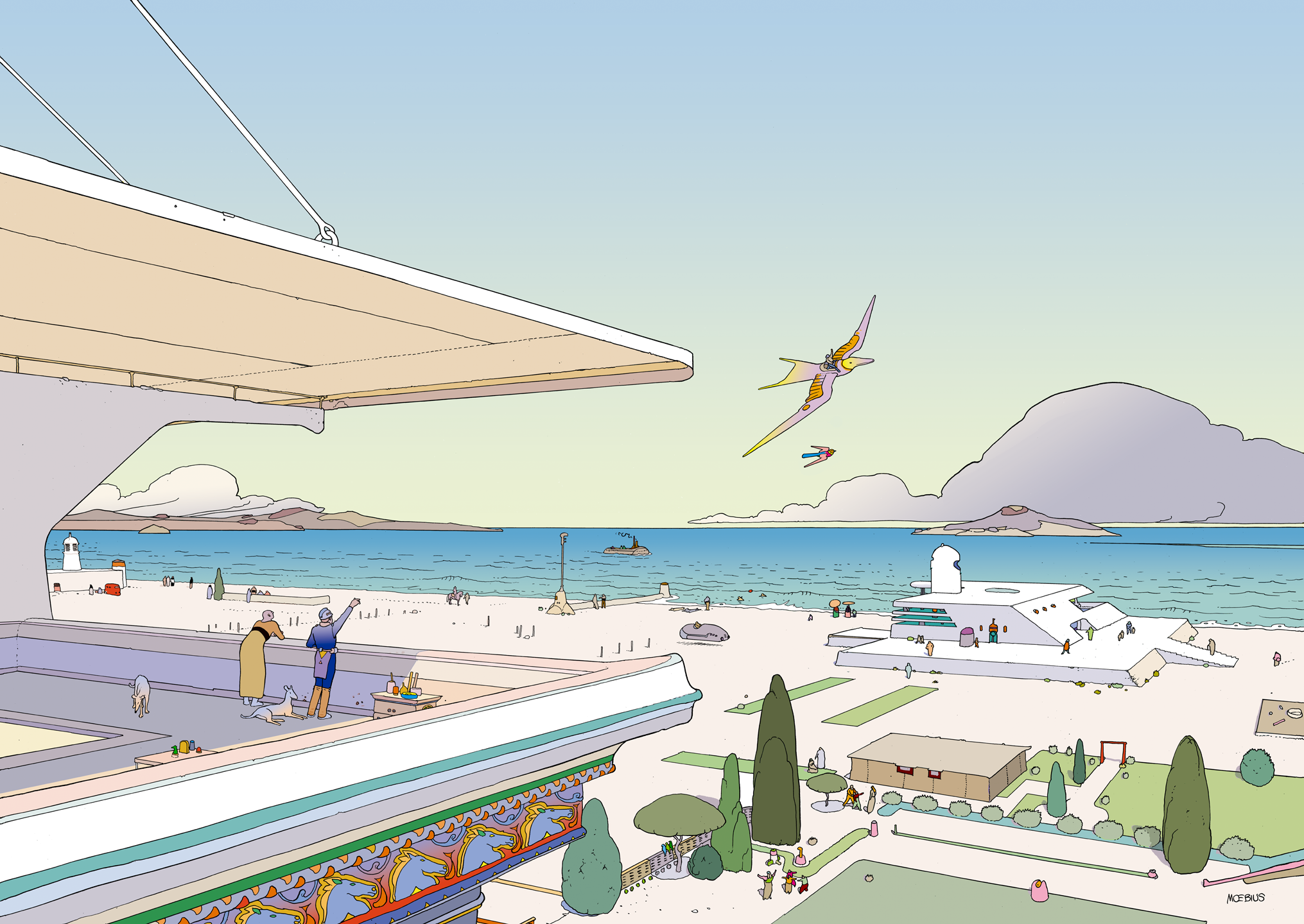 1000+ images about Moebius on Pinterest | Comic illustrations