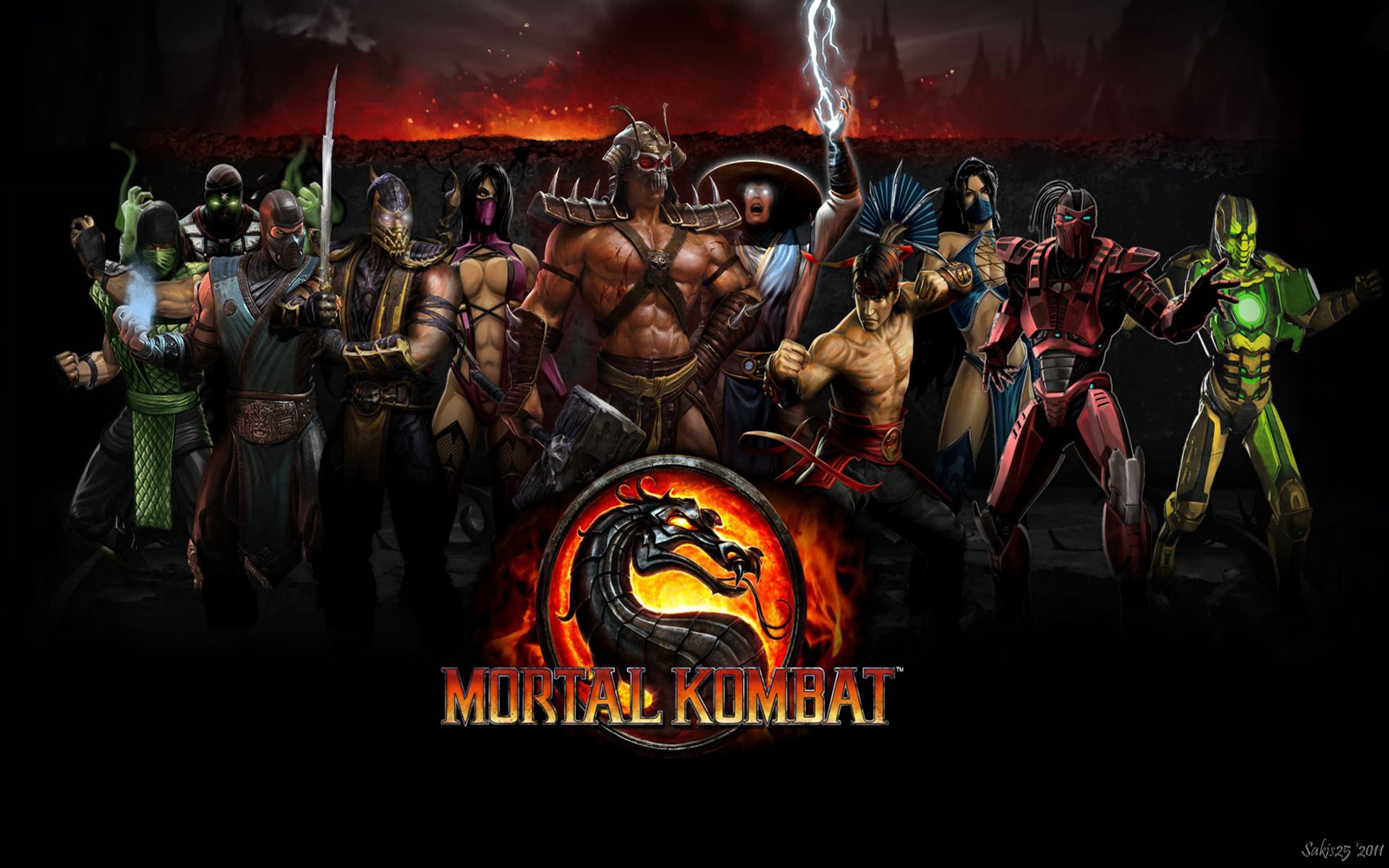 Mortal kombat background