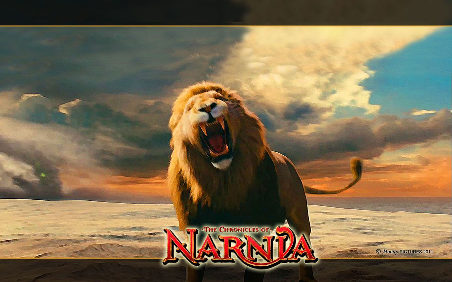 Narnia aslan wallpaper