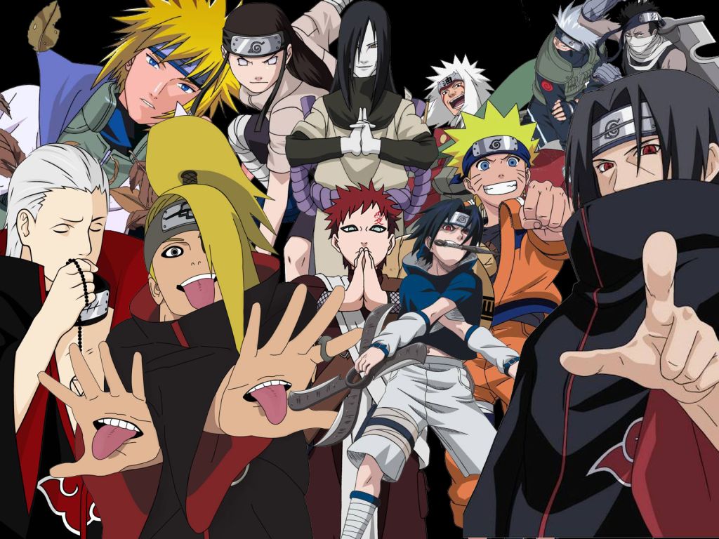 Download Naruto Shippuden Characters Cartoons Imagesci Wallpaper