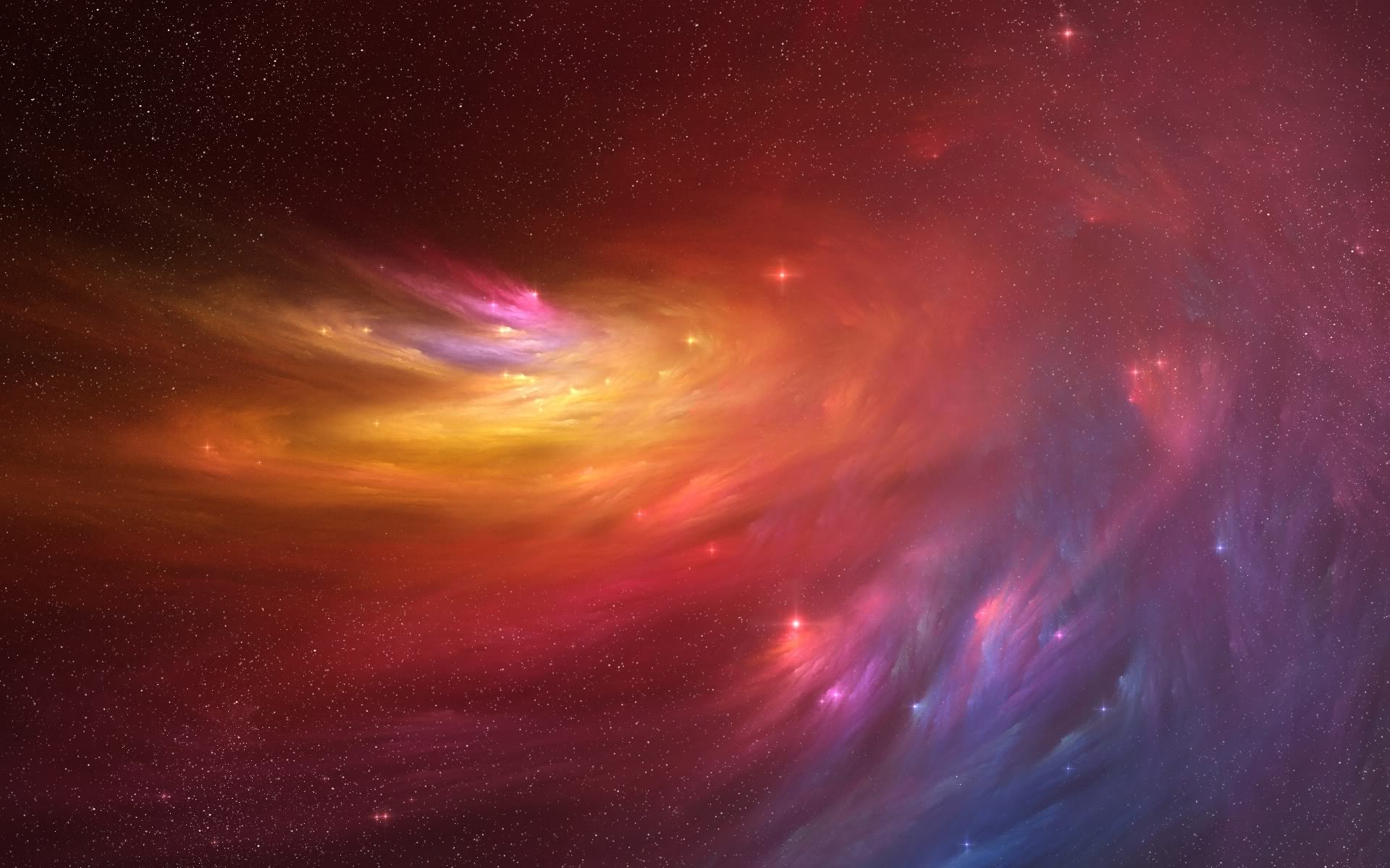 Nebula desktop background