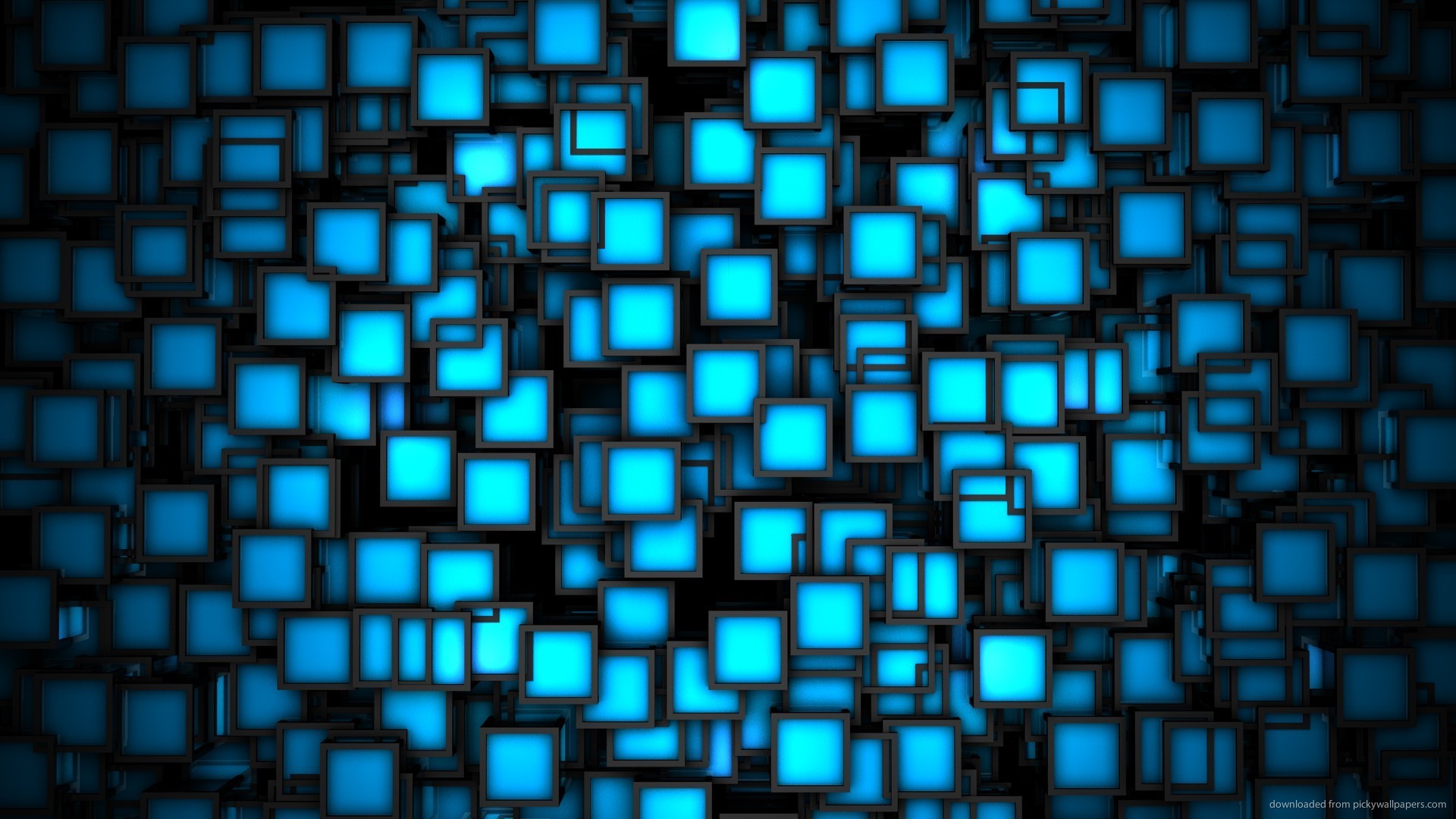 Neon blue wallpapers