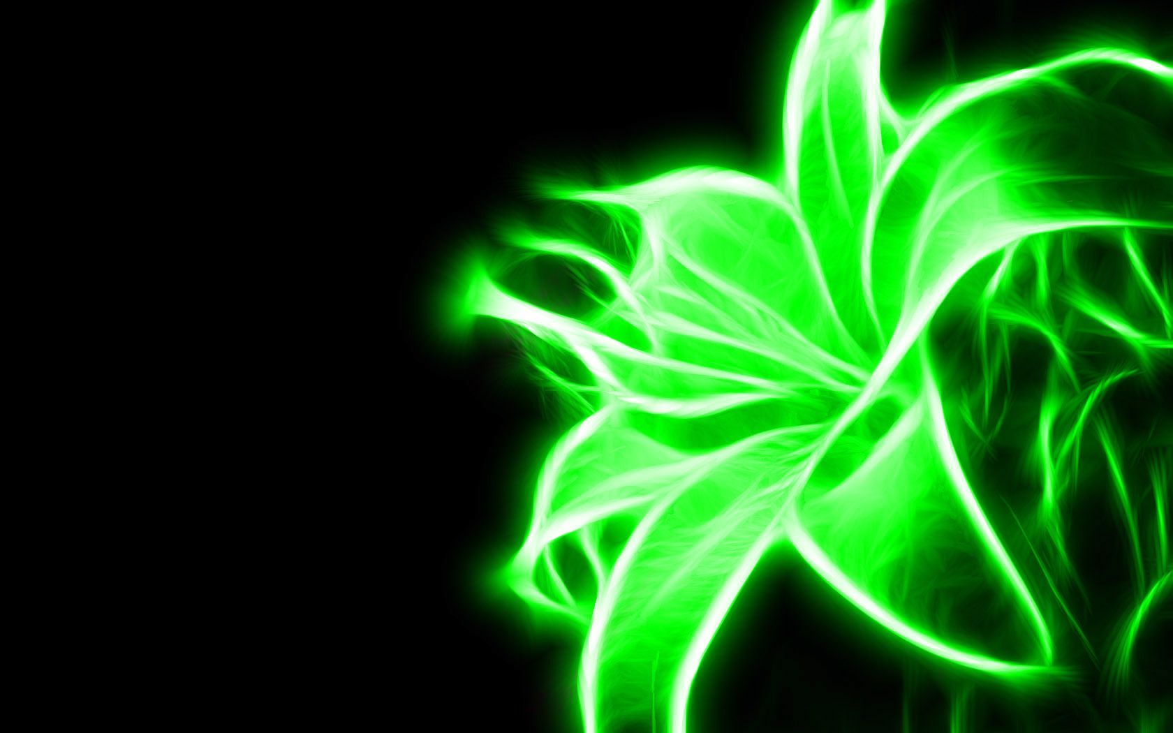 Neon green backgrounds