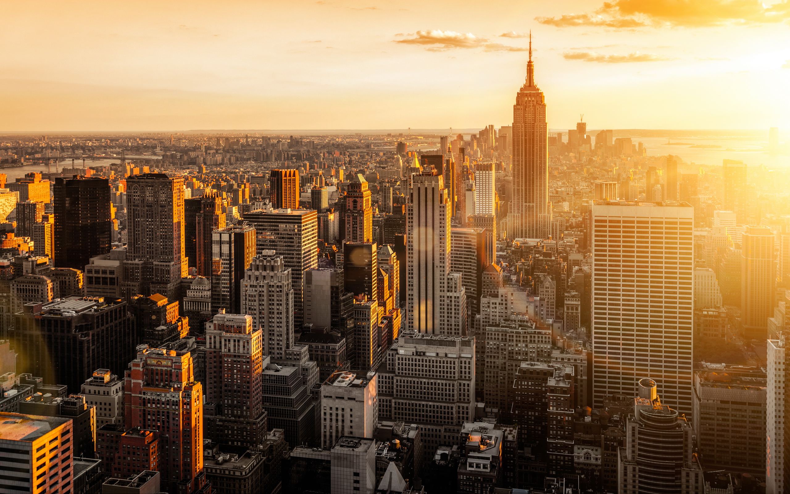 New york city skyline wallpaper