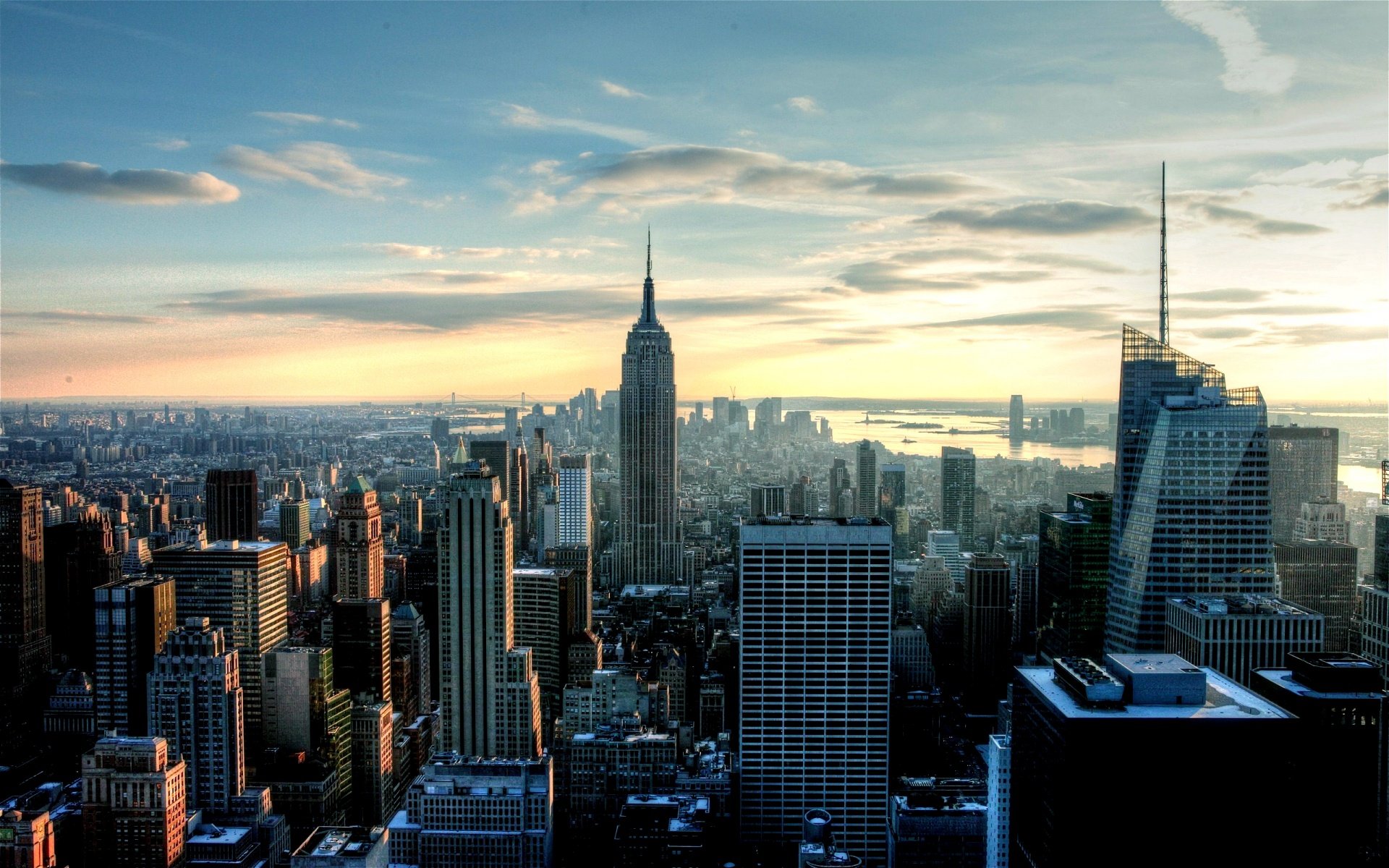 New york city skyline wallpaper