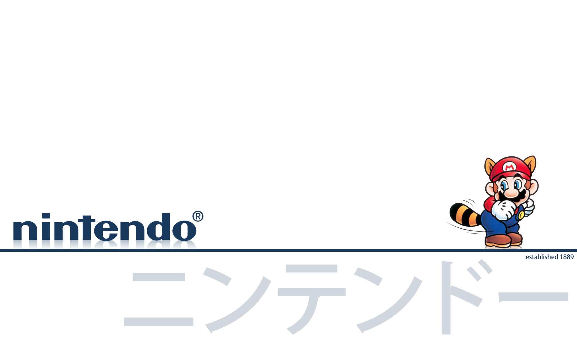 Nintendo logo wallpaper