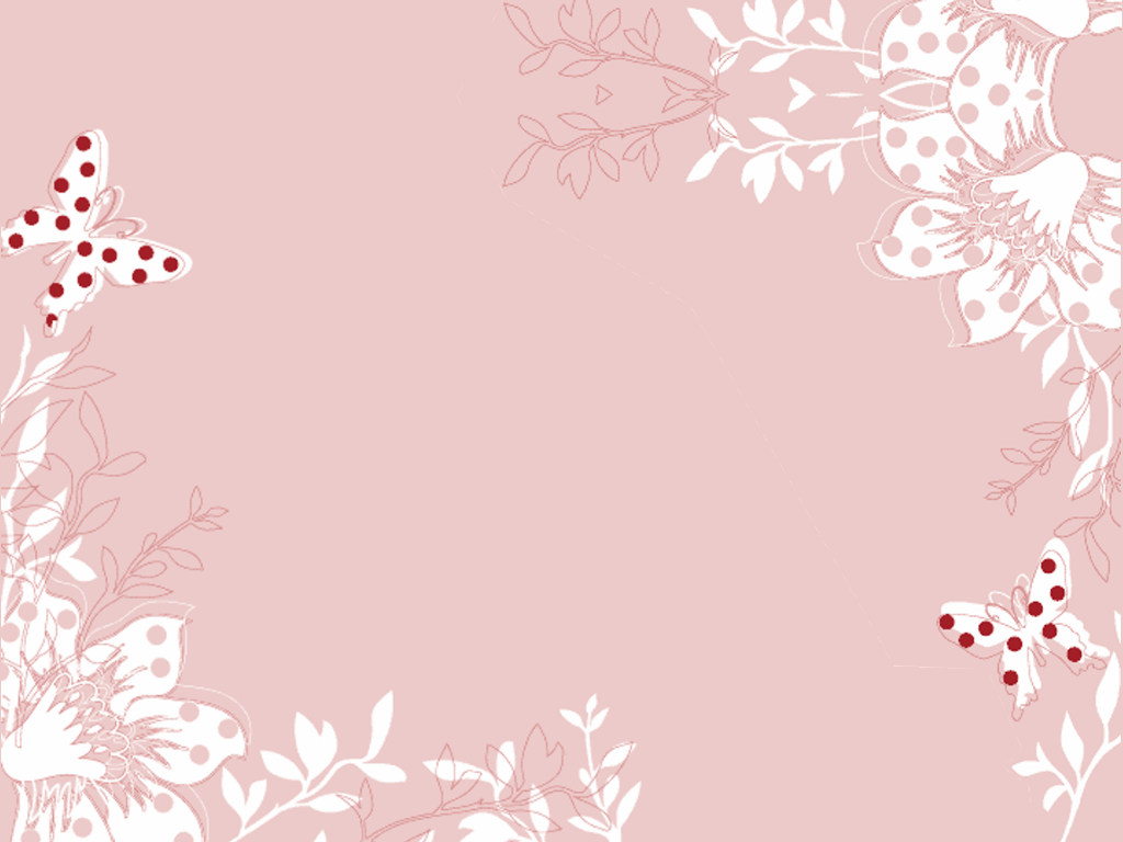 White and pink wallpaper