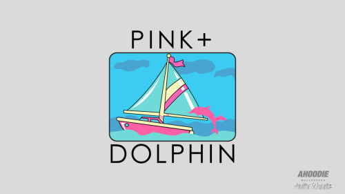 Pink dolphin wallpaper