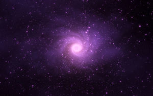 Purple space wallpaper
