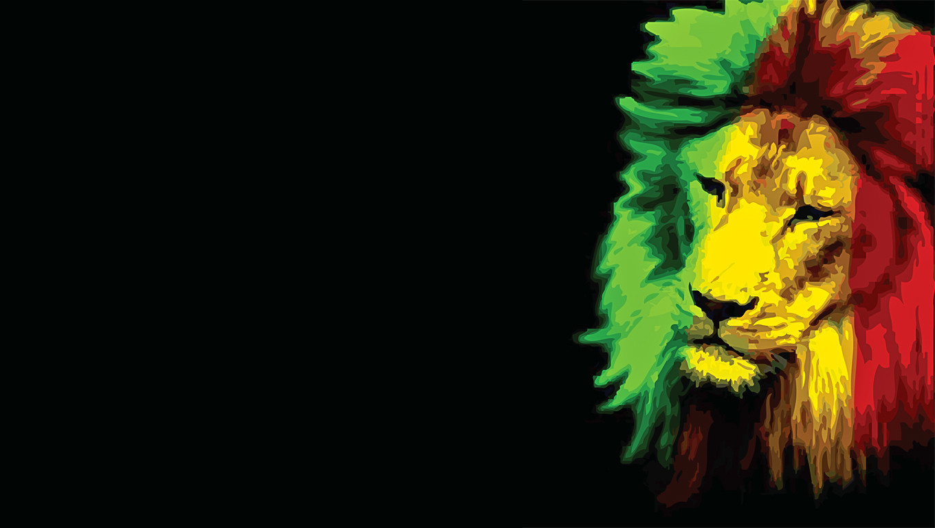 rasta lion wallpaper #2