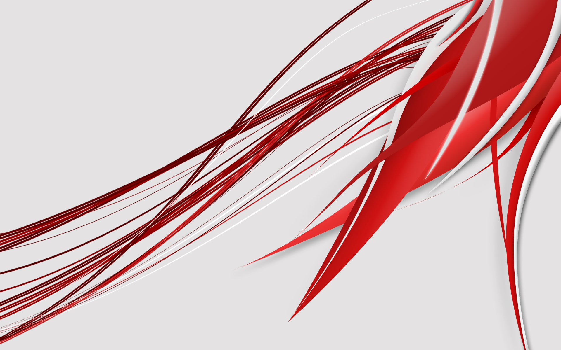 Red and white abstract wallpaper