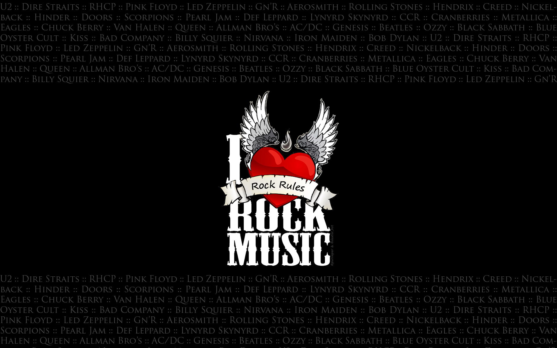 Rock music wallpaper