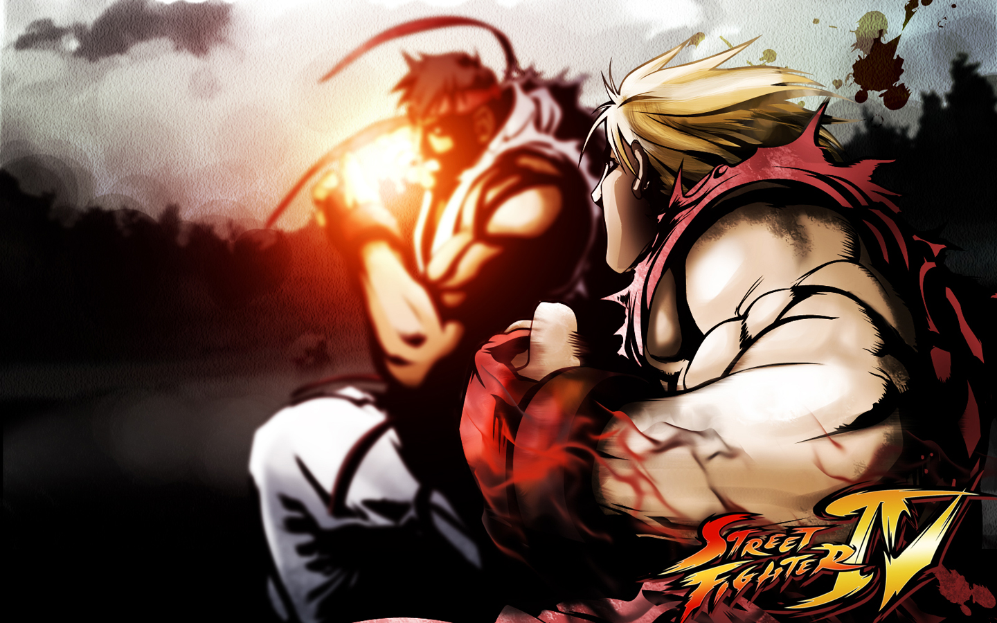 Ryu vs ken wallpaper