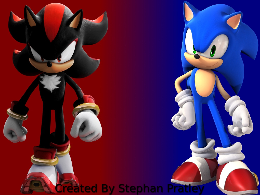 Sonic And Shadow Wallpaper Sf Wallpaper