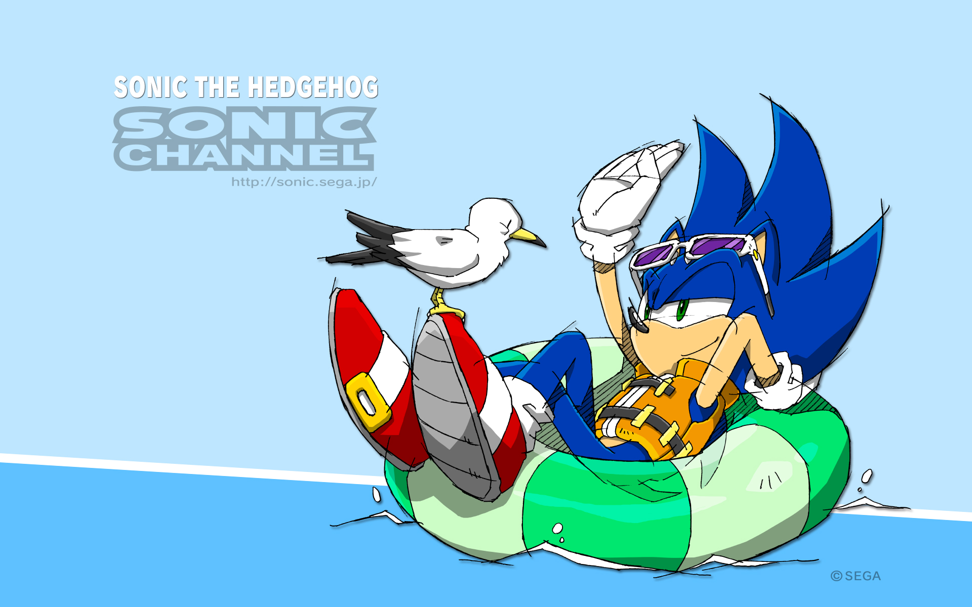 Sonic channel wallpapers