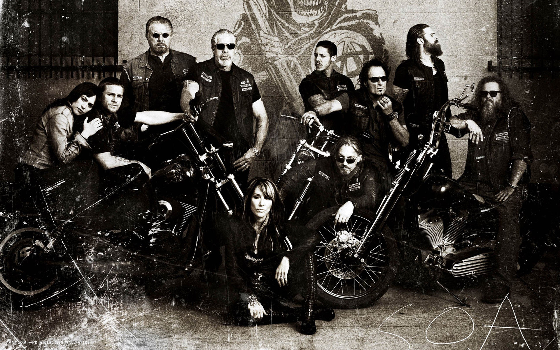 Sons of anarchy pics wallpaper