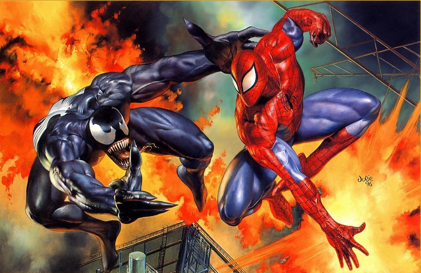 Spider man comics wallpaper
