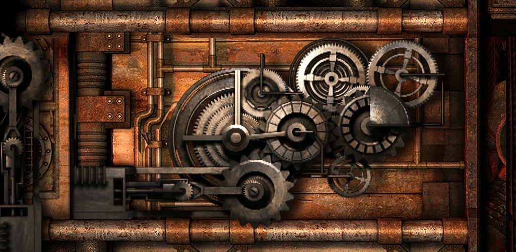 Steampunk gears wallpaper