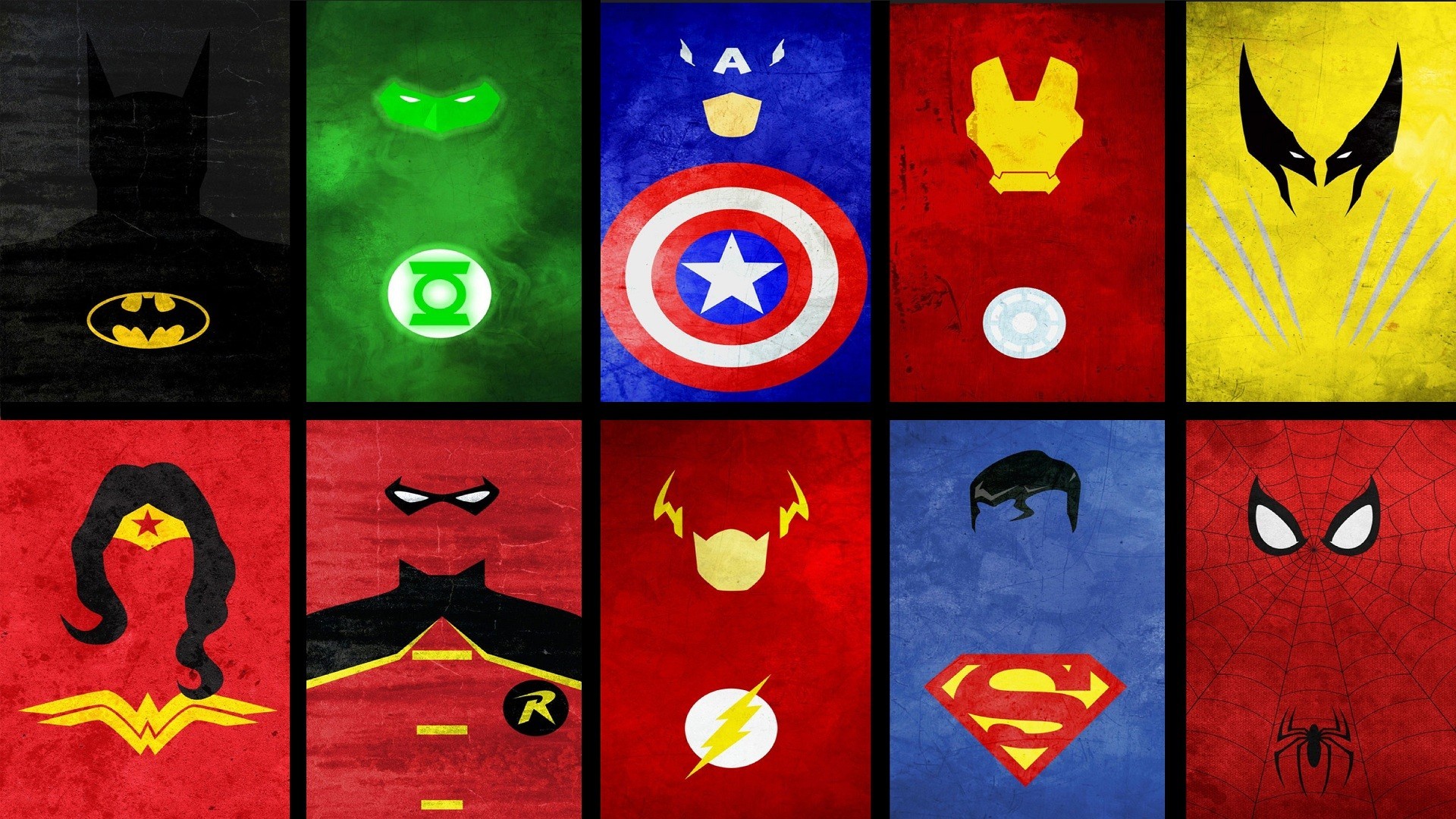 Superheroes backgrounds