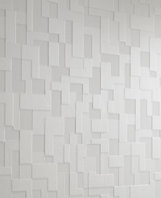 Textured white wallpaper