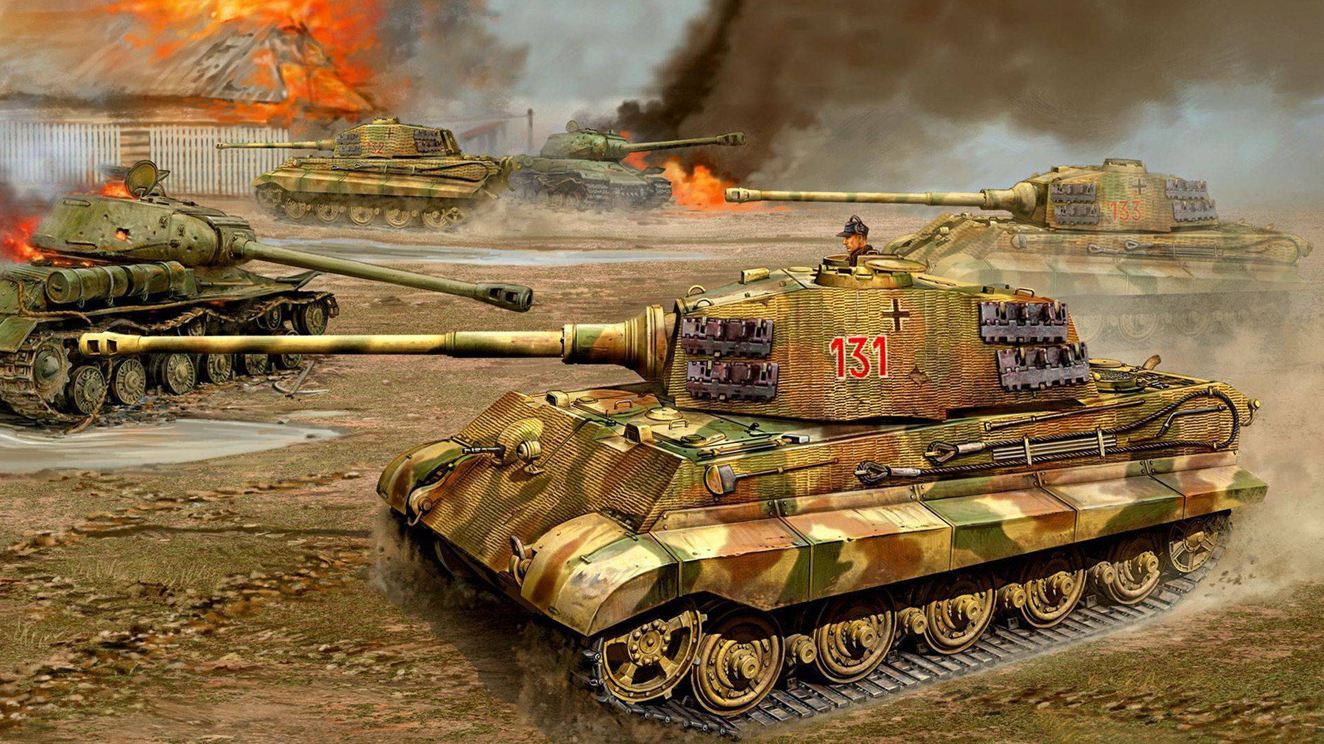 tiger tank wallpaper #16