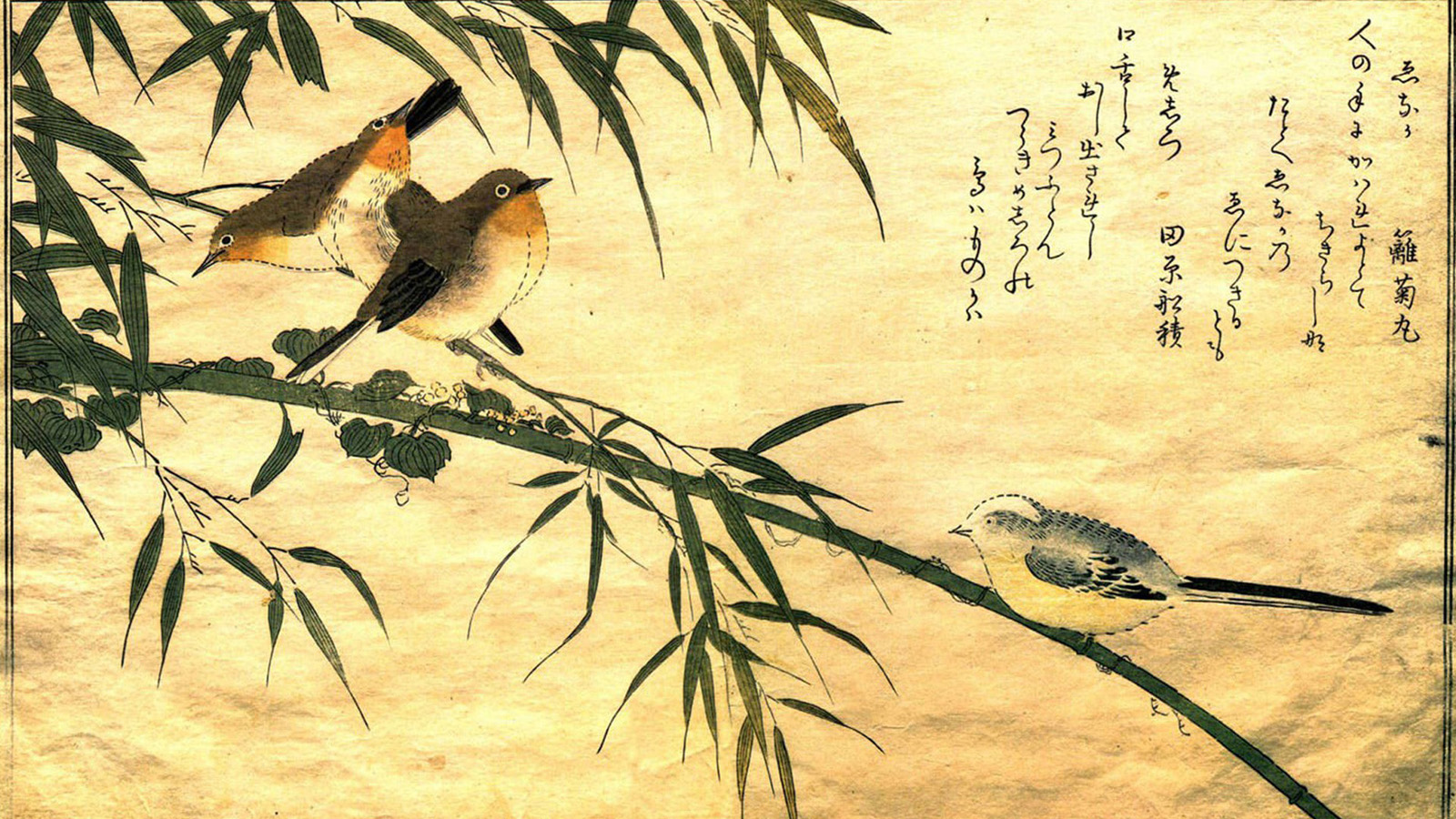 Traditional japanese wallpaper
