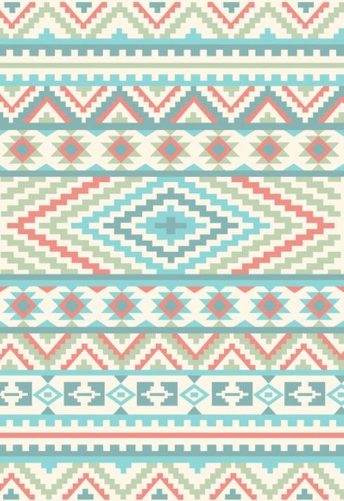 Tribal pattern wallpaper