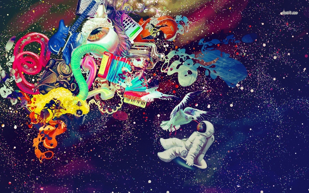Trippy space wallpapers