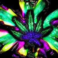 Trippy weed wallpaper