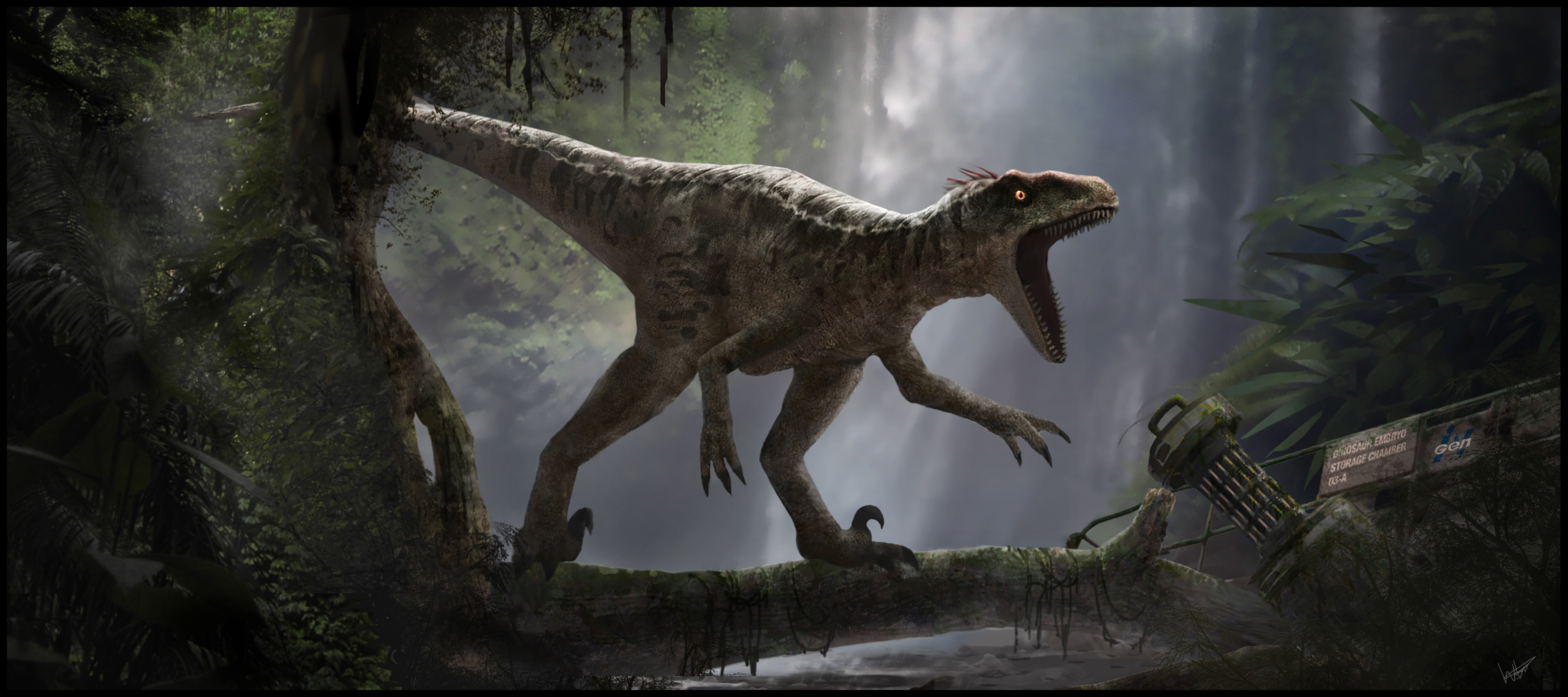 Velociraptor wallpaper