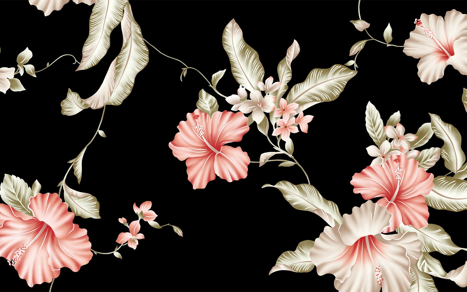 Vintage flower wallpaper tumblr