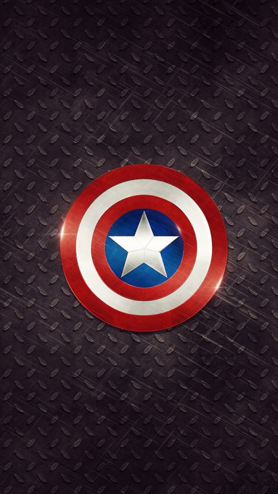 Captain America Logo iPhone 5s Wallpaper Download | iPhone