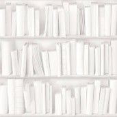 White books wallpaper