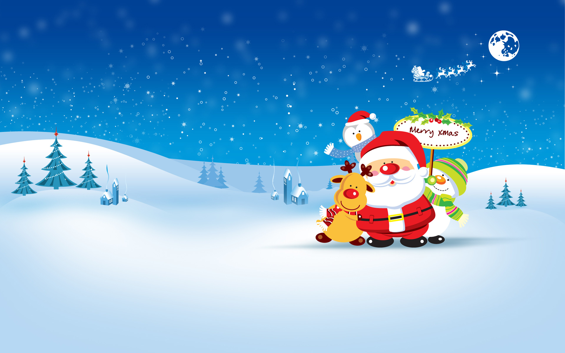 Winter christmas backgrounds